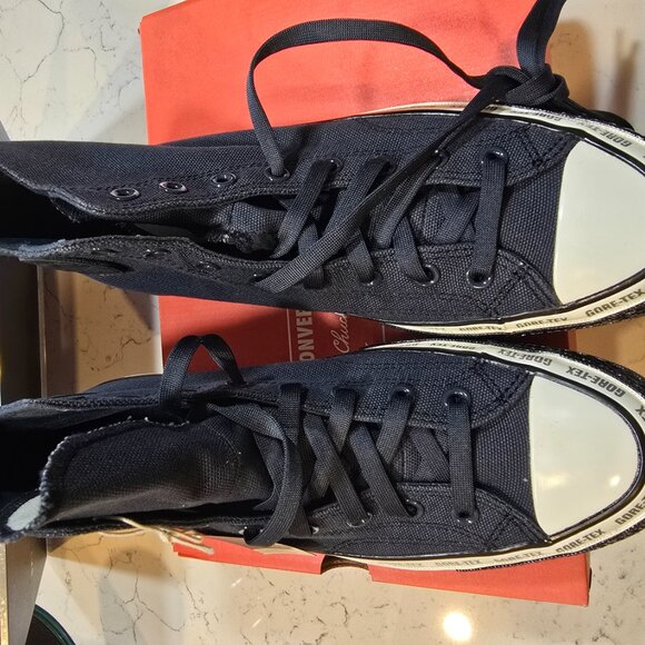 Converse Chuck 70 GTX Gore-Tex Men SHADOW BLACK SIZE 10 Casual Shoes A09483C - Picture 9 of 16